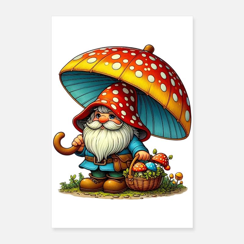 Gnome Poster 60 x 90 cm