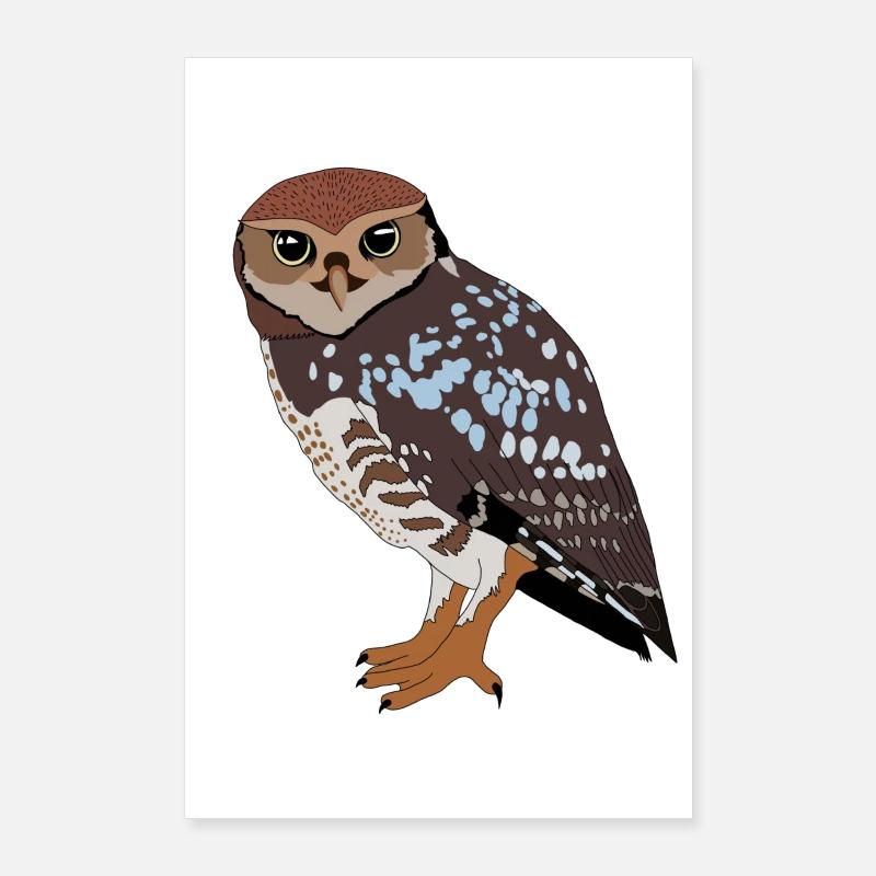 Owl Poster 24" x 35" (60x90 cm)