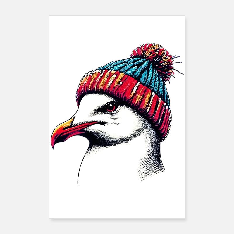 Mouette Poster 60 x 90 cm