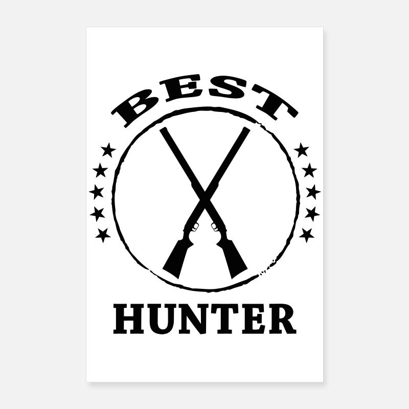 Bester Elite-Jäger Poster 60x90 cm