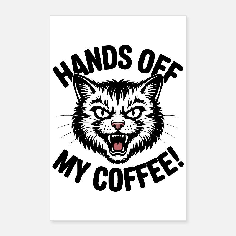 Away from my coffee Poster 24" x 35" (60x90 cm)