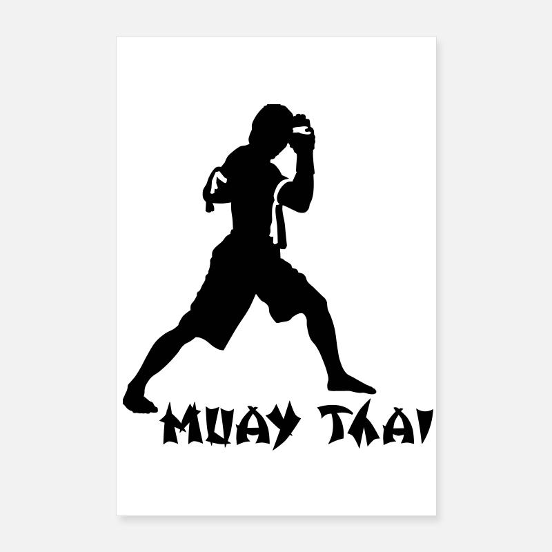 Muay Thai Poster 60x90 cm