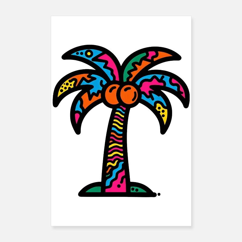 Palmier Poster 60 x 90 cm