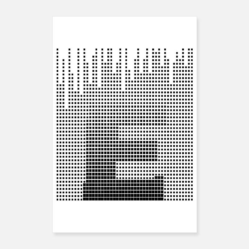 Lettre E, nom, la lettre E Poster 60 x 90 cm