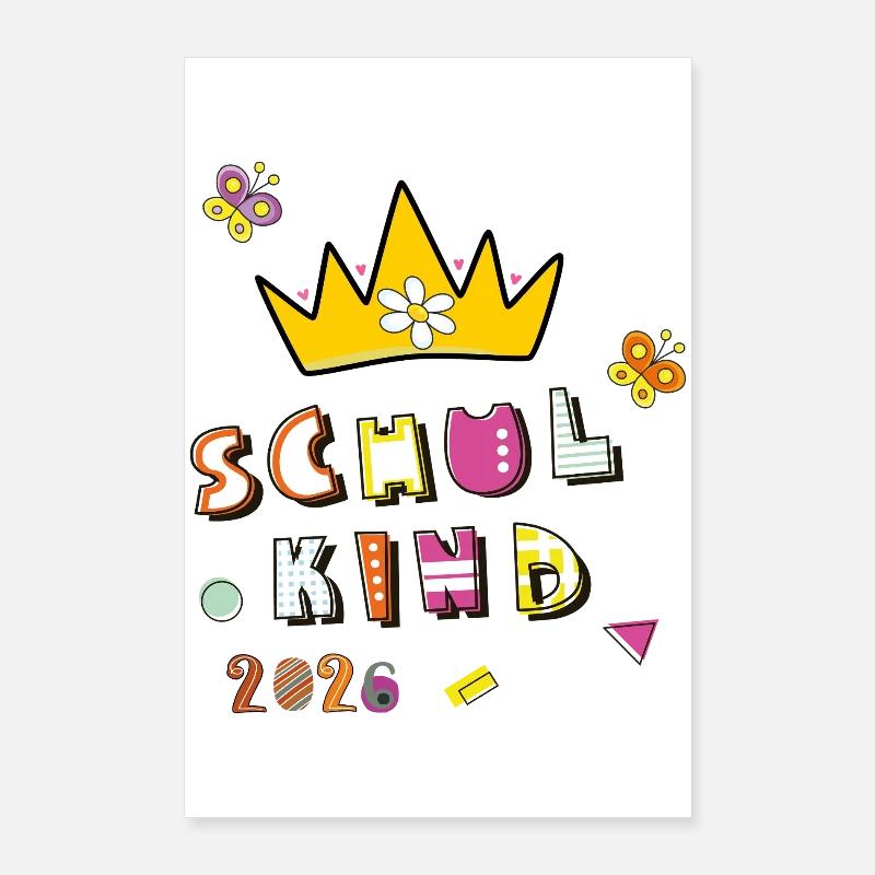 Écolier 2026 Poster 60 x 90 cm