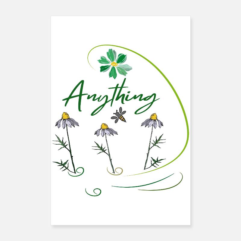 Anything Poster 24" x 35" (60x90 cm)