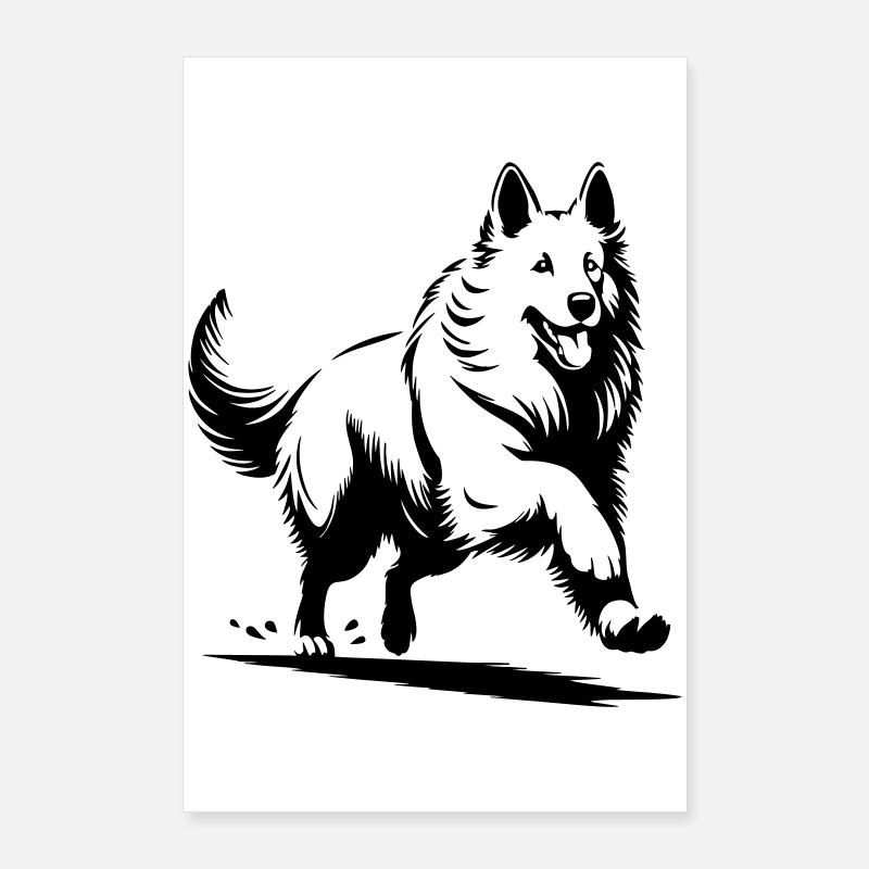 Swiss Shepherd Poster 24" x 35" (60x90 cm)