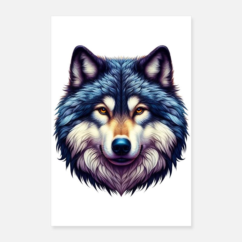 Loup Poster 60 x 90 cm