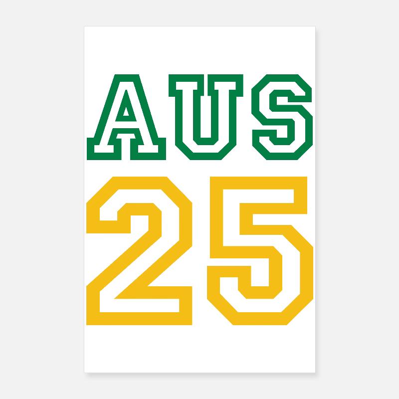 AUSTRALIA 2025 Poster 24" x 35" (60x90 cm)