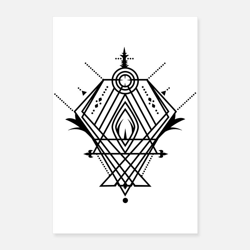 A mystical symbol Poster 24" x 35" (60x90 cm)