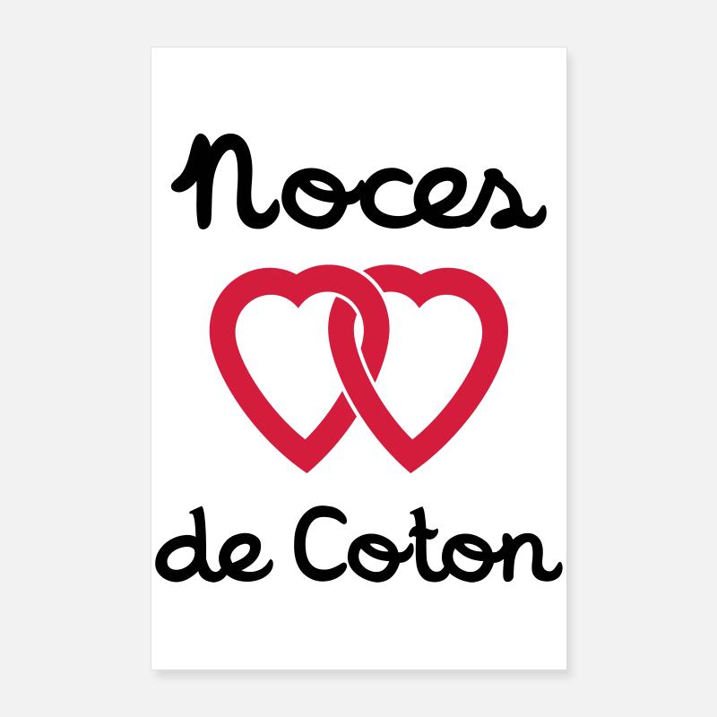 Noces de Coton Poster 60 x 90 cm