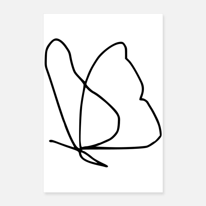 Papillon Poster 60 x 90 cm