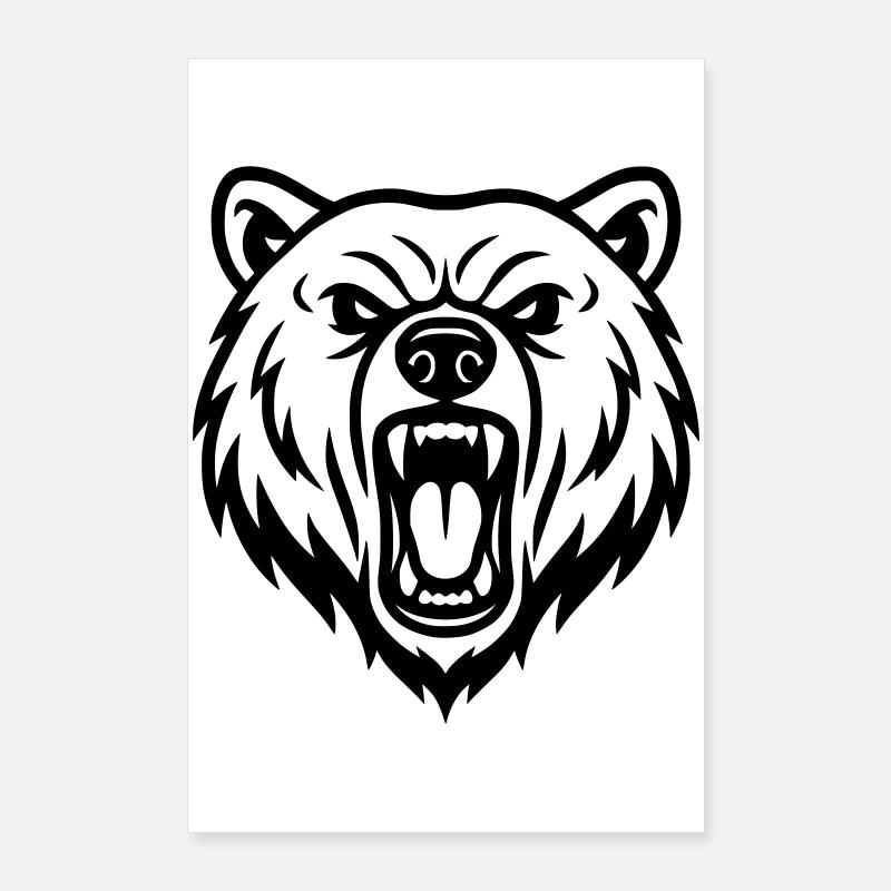 Bär Poster 60x90 cm