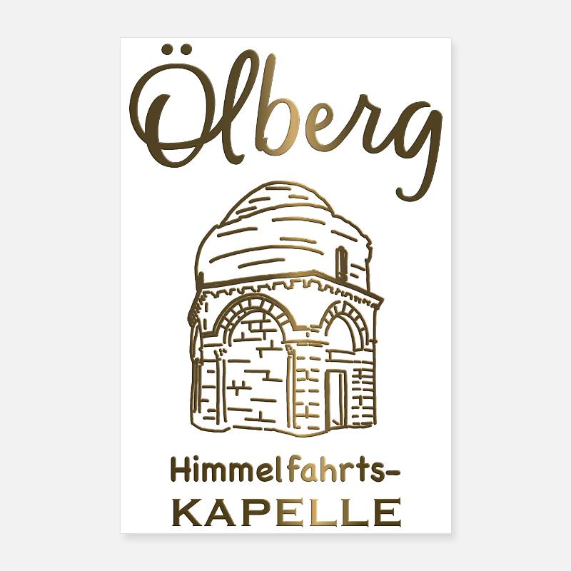 Jerusalem, Himmelfahrtskapelle, Israel Poster 60x90 cm