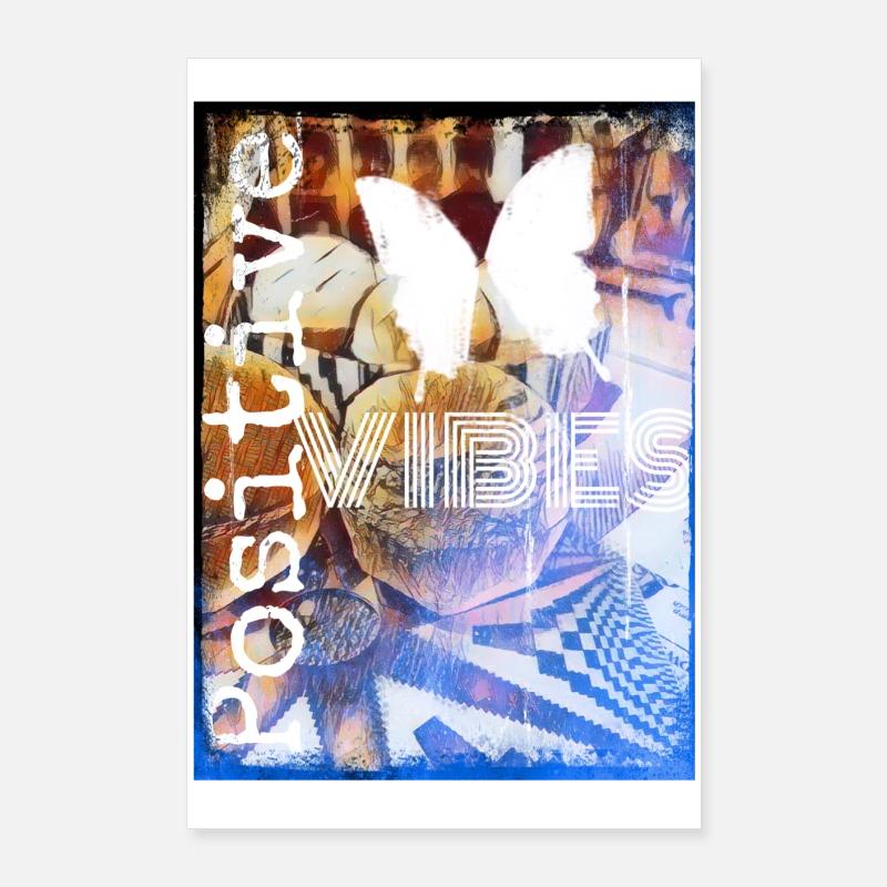 Ondes positives Poster 60 x 90 cm