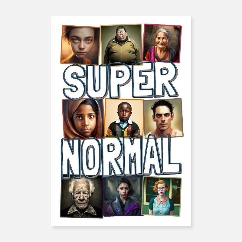 Super Normal 02 SUPER NORMAL Poster 60x90 cm
