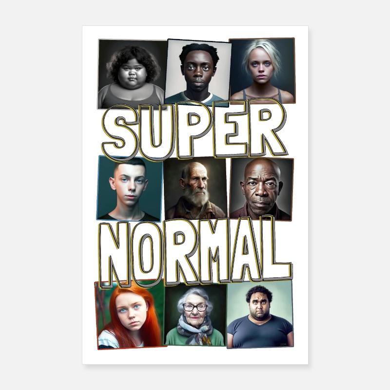 Super Gewöhnlich 03 SN Poster 60x90 cm