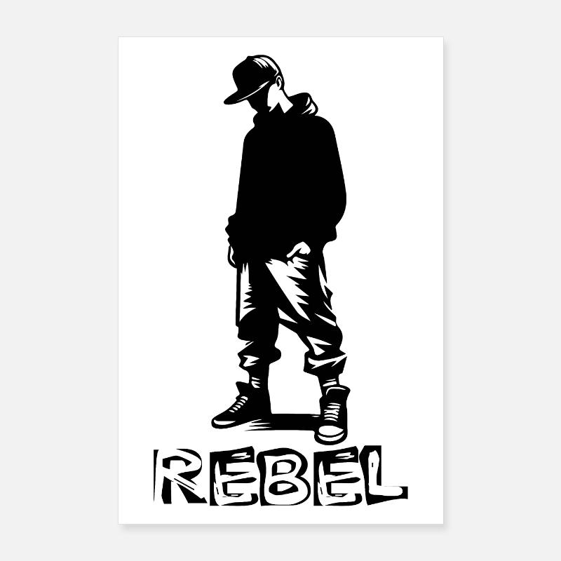 Rebel Design Poster 24" x 35" (60x90 cm)