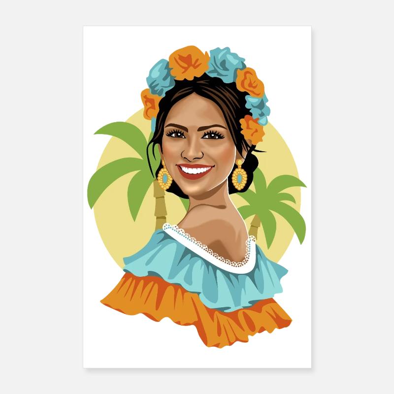 Colombie Vibra Poster 60 x 90 cm
