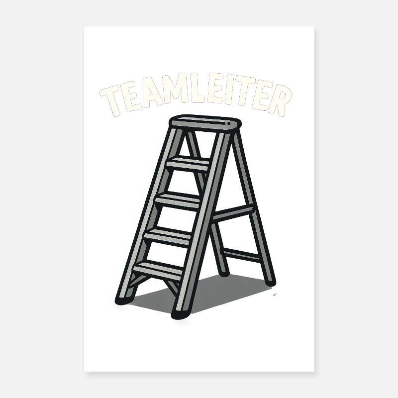 Teamleiter Geschenke  Poster 60x90 cm