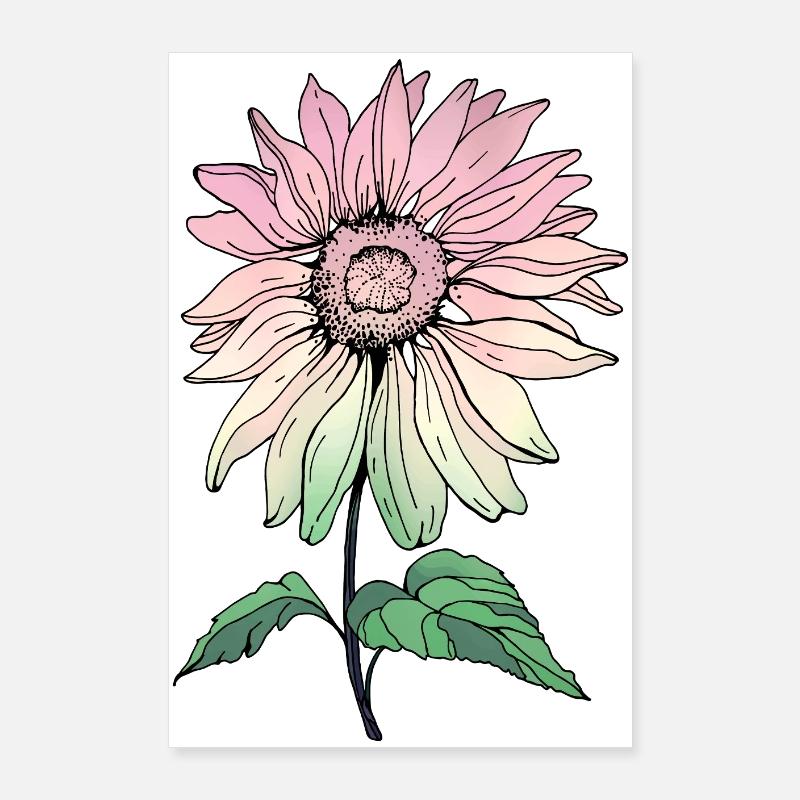 Fleur Poster 60 x 90 cm