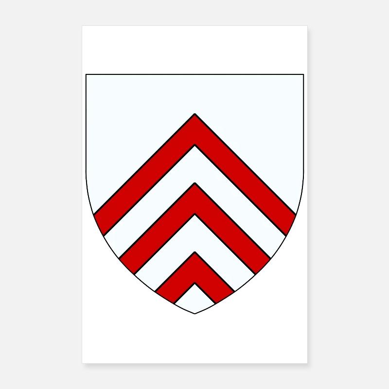Blason du Perche Poster 60 x 90 cm