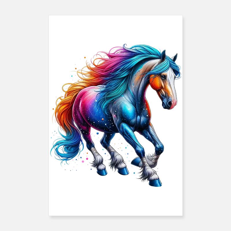 Pferd Poster 60x90 cm