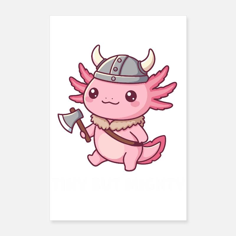 Petit Dragon Viking Poster 60 x 90 cm