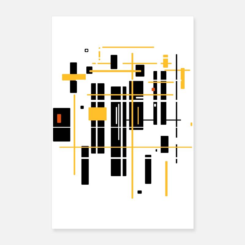 Architecture minimaliste Poster 60 x 90 cm
