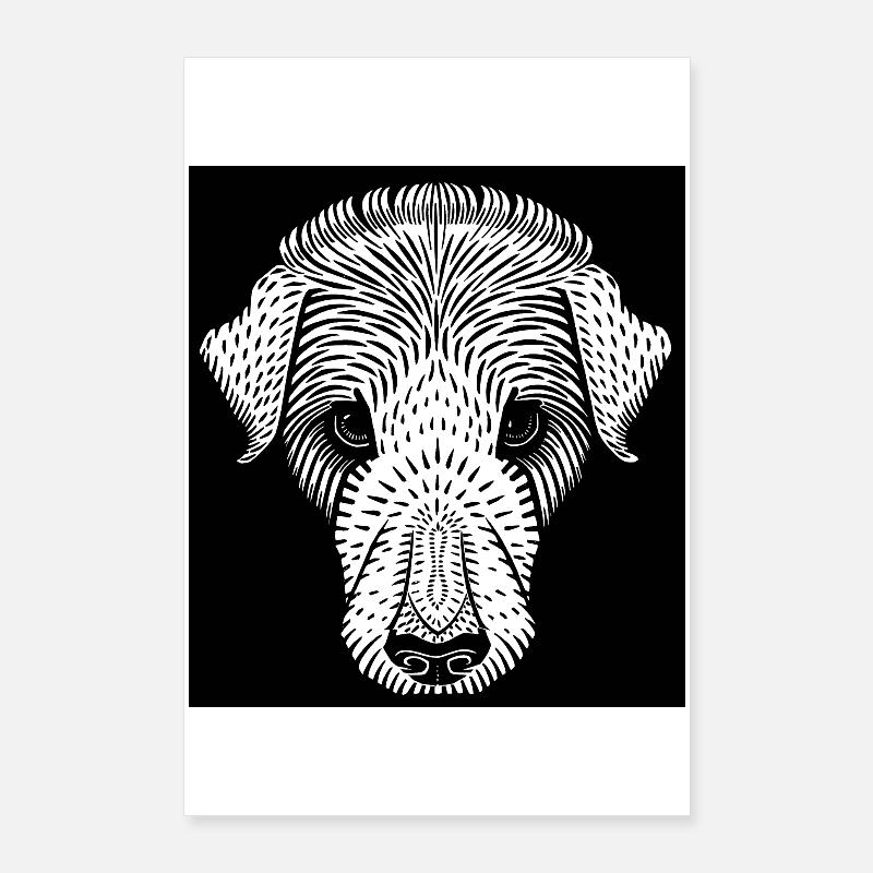 Border Terrier Poster 24" x 35" (60x90 cm)