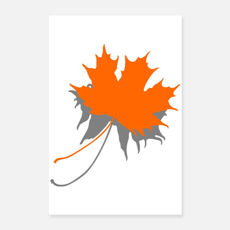 Maple leaf Poster 24" x 35" (60x90 cm)