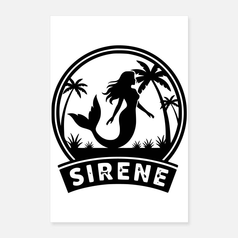 Sirene Poster 60 x 90 cm