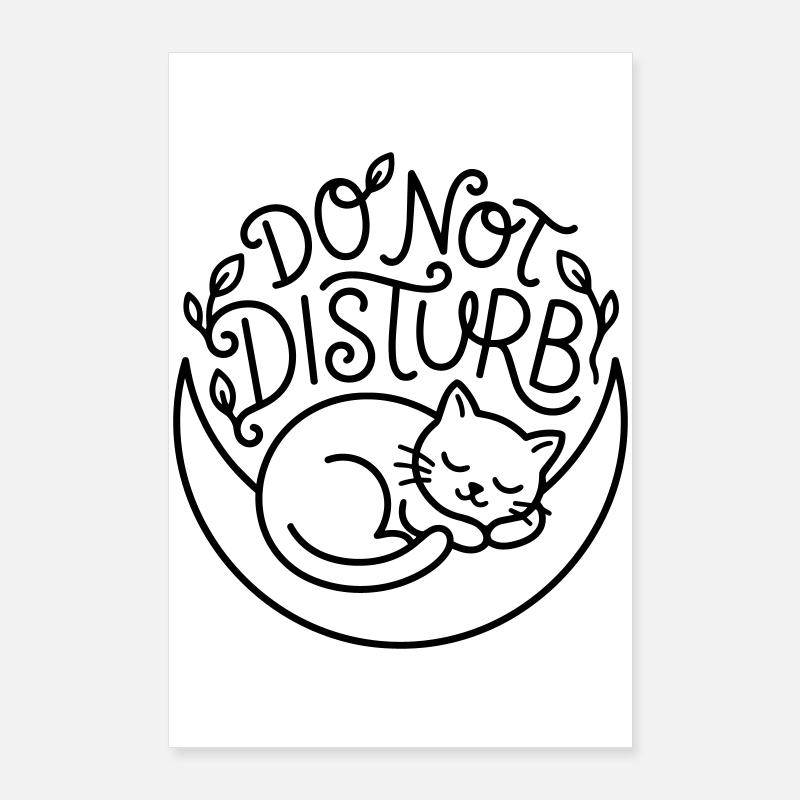 Do Not Disturb Poster 24" x 35" (60x90 cm)
