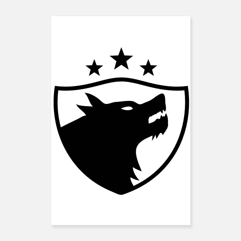 wolf Poster 60x90 cm