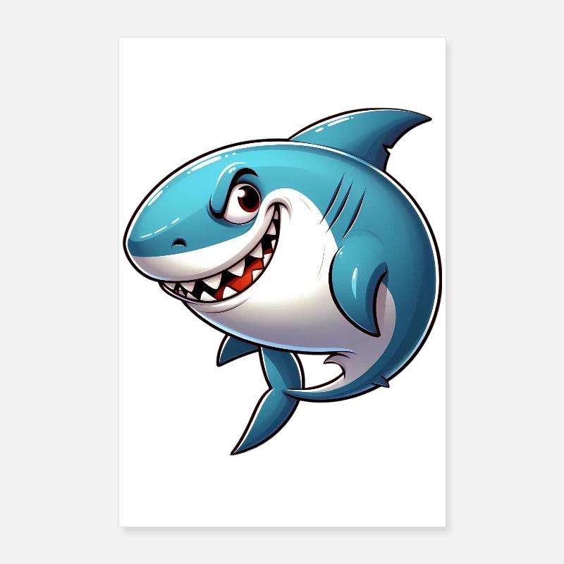 Requin Poster 60 x 90 cm