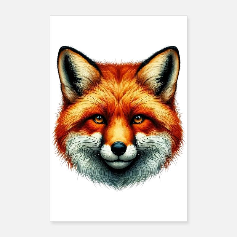 Renard Poster 60 x 90 cm