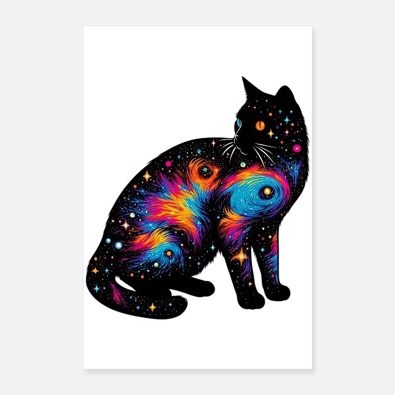 Chat Poster 60 x 90 cm