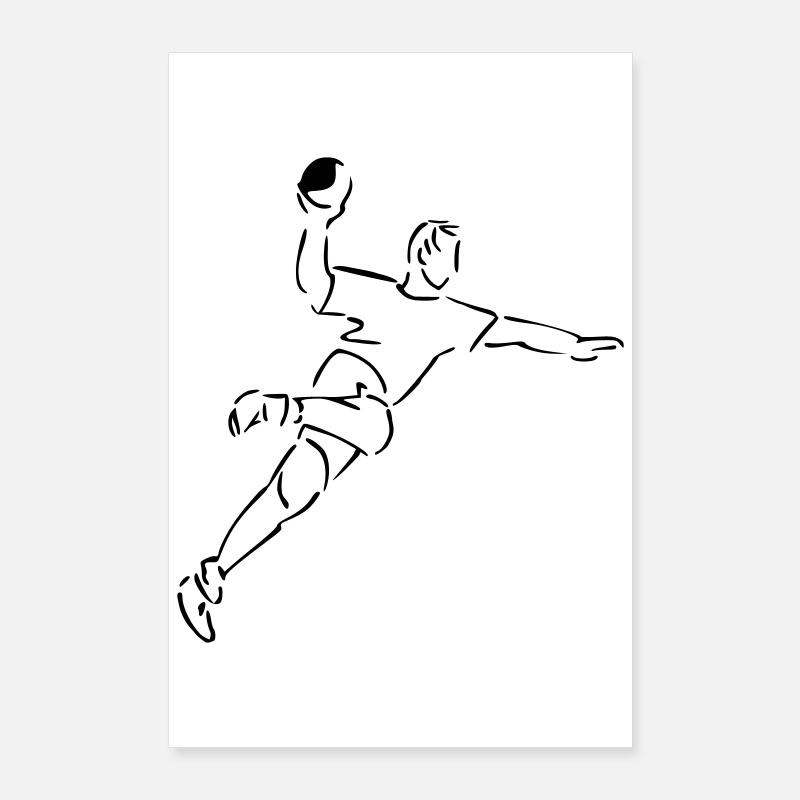 Handball Poster 60x90 cm