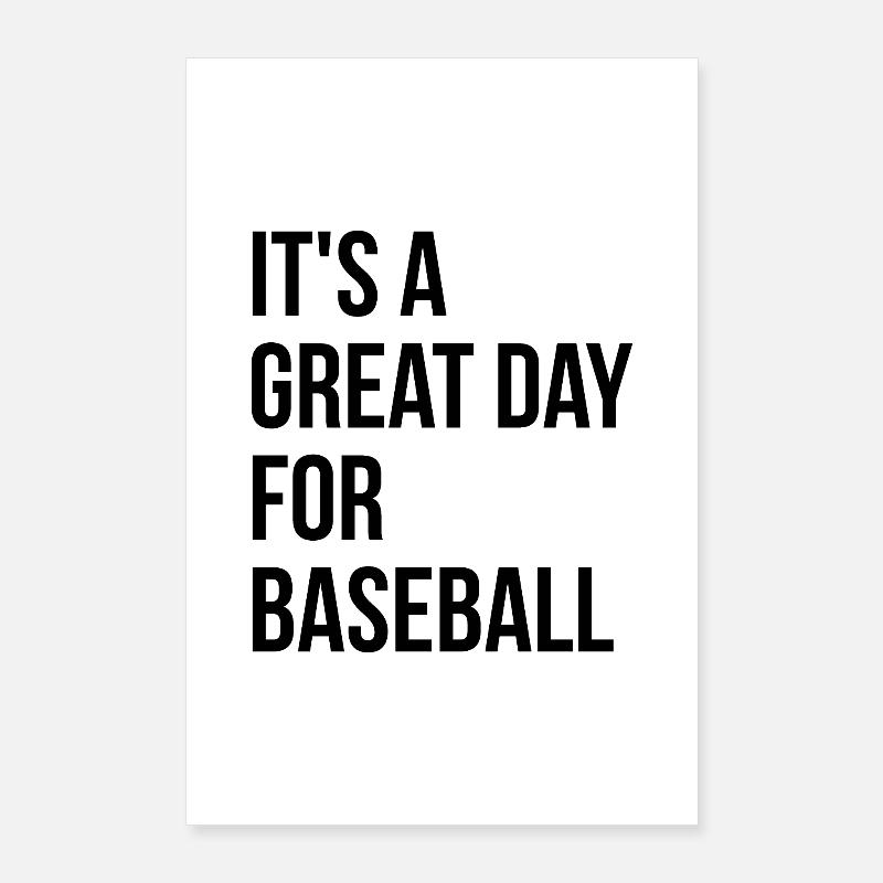 Base-ball Poster 60 x 90 cm