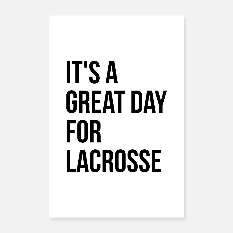 Lacrosse Poster 60 x 90 cm