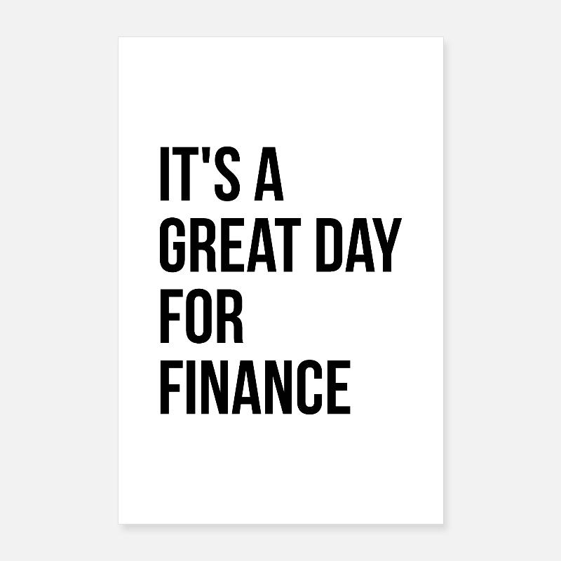 finance Poster 60 x 90 cm