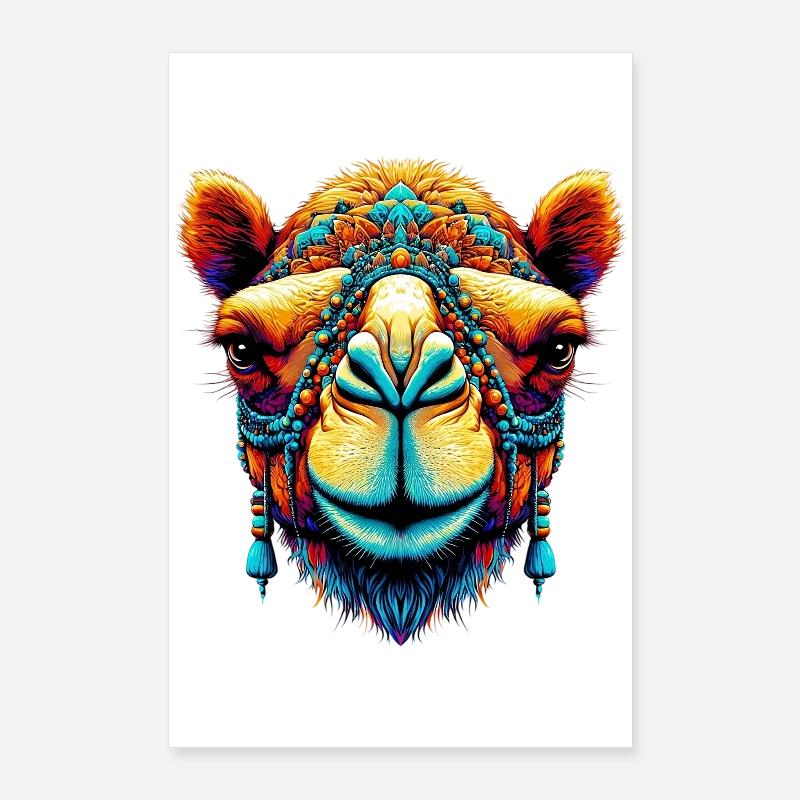 Chameau Poster 60 x 90 cm