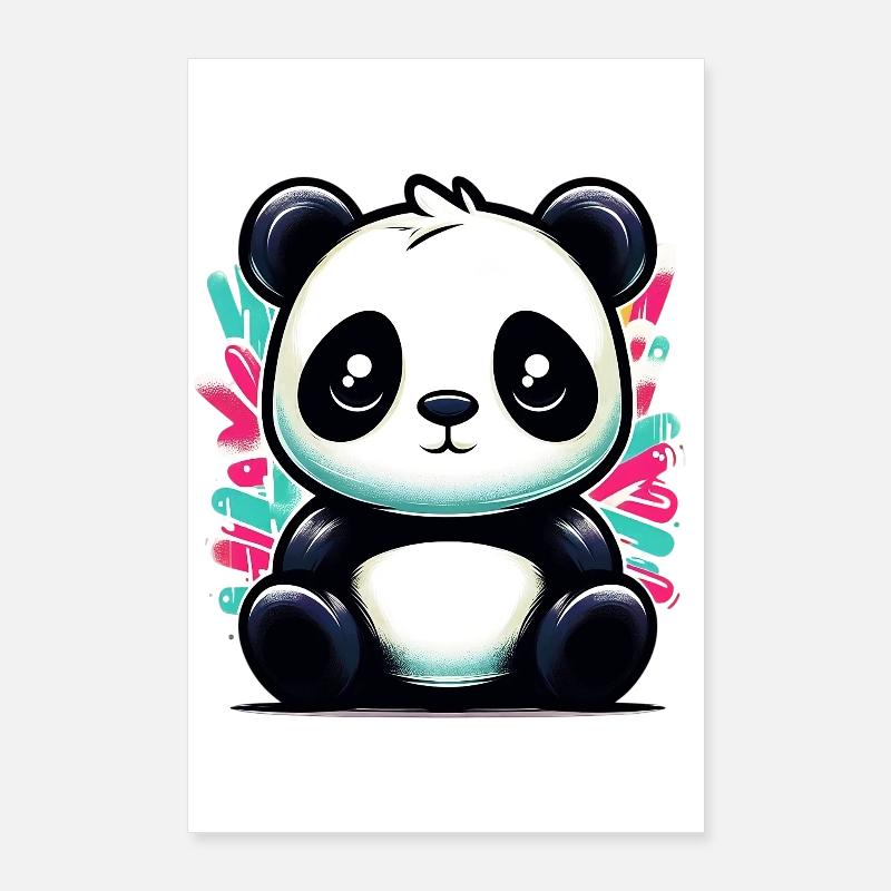 Panda Poster 60 x 90 cm