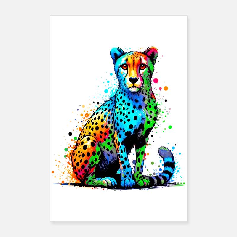 Cheetah Poster 24" x 35" (60x90 cm)