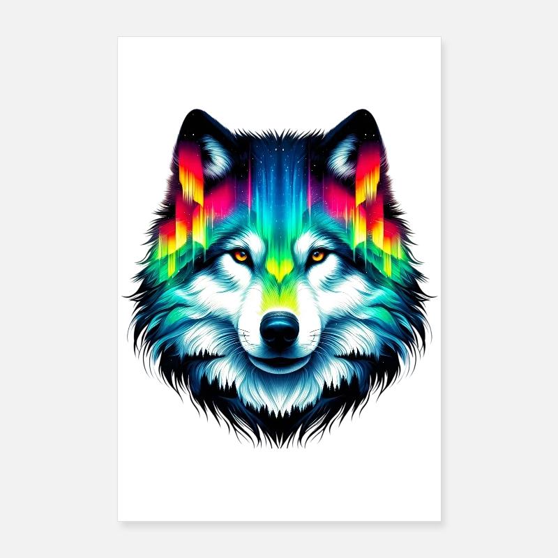 Wolf Poster 60x90 cm