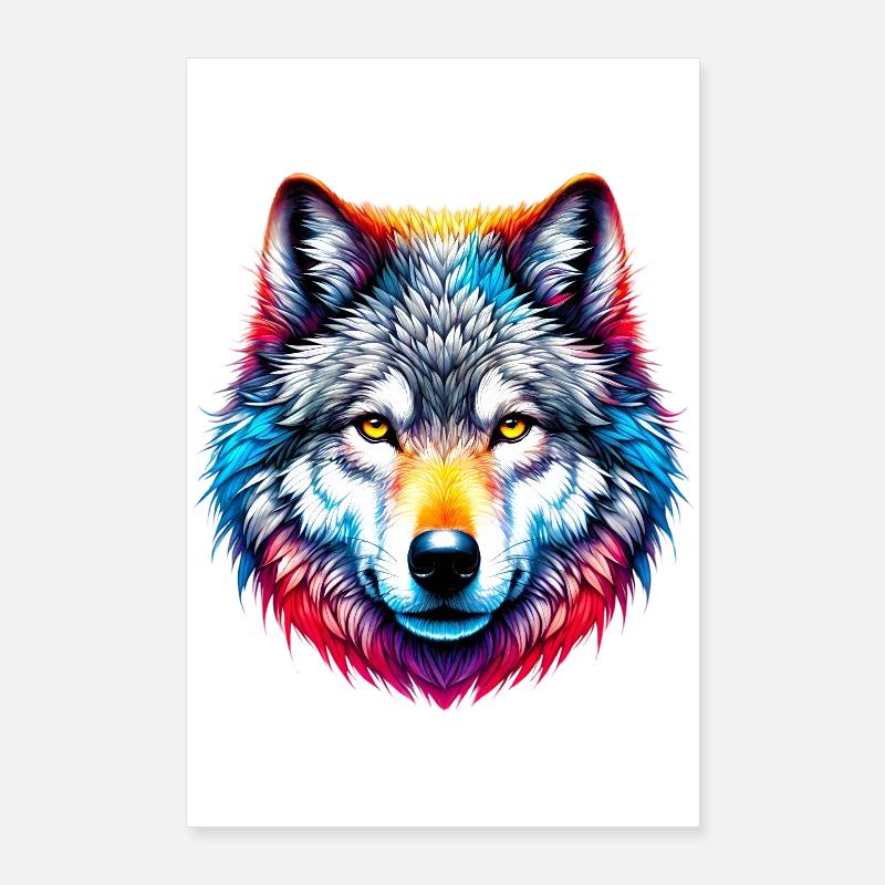 Loup Poster 60 x 90 cm