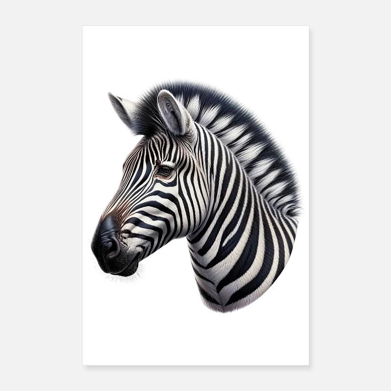 Zebra Poster 60x90 cm