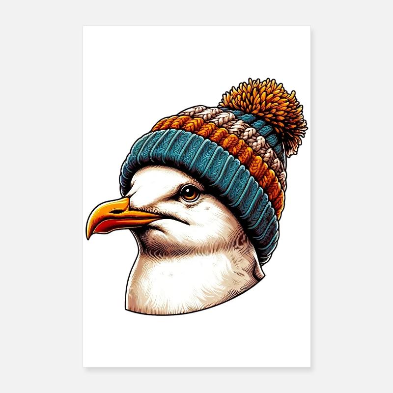 Mouette Poster 60 x 90 cm
