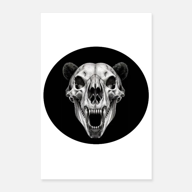 Skull Poster 24" x 35" (60x90 cm)