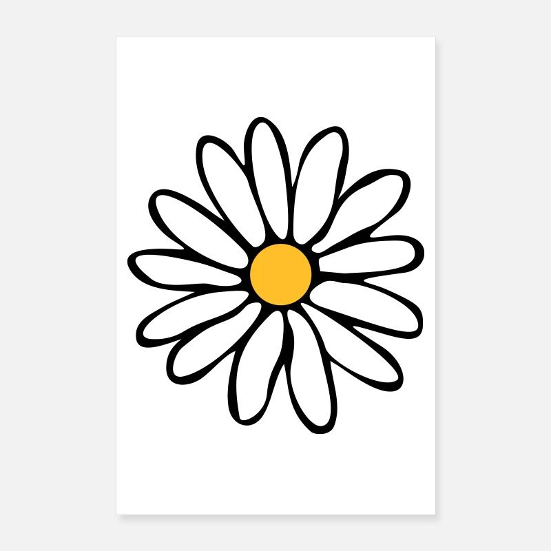 Daisies Poster 24" x 35" (60x90 cm)